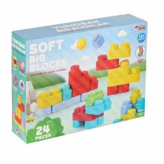 04006 Yumuşak Big Bloklar 24 Parça -Dede