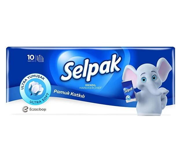 SELPAK MENDIL ULTRA YUMUŞAK 10 LU PAKET