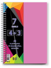 U-Derp 4+3 Sp Pp Kapak Ayraçlı Defter