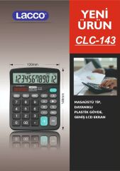 CLC-143 LACCO HESAP MAKİNESİ 120*149 MM