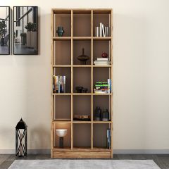Efe Çok Raflı Kitaplık Çam - KTB0302