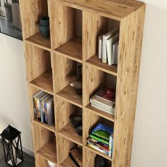 Efe Çok Raflı Kitaplık Çam - KTB0302