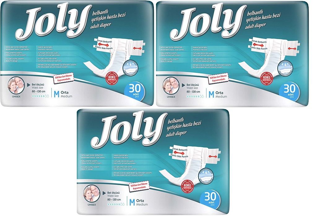 Joly Belbantlı Medium 3*30 (90 Adet)