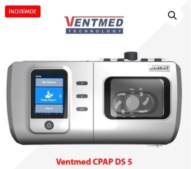 Ventmed CPAP DS 5 + BMC N2 Burun Maskesi