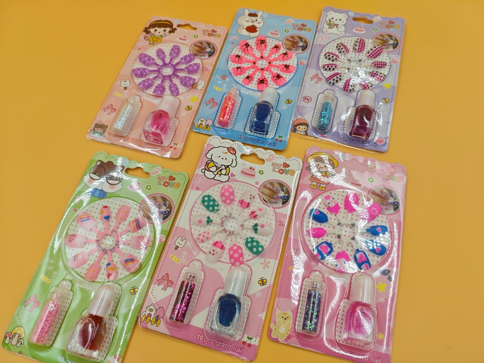 Çocuk Takma Tırnak 12li (Adet:20TL)
