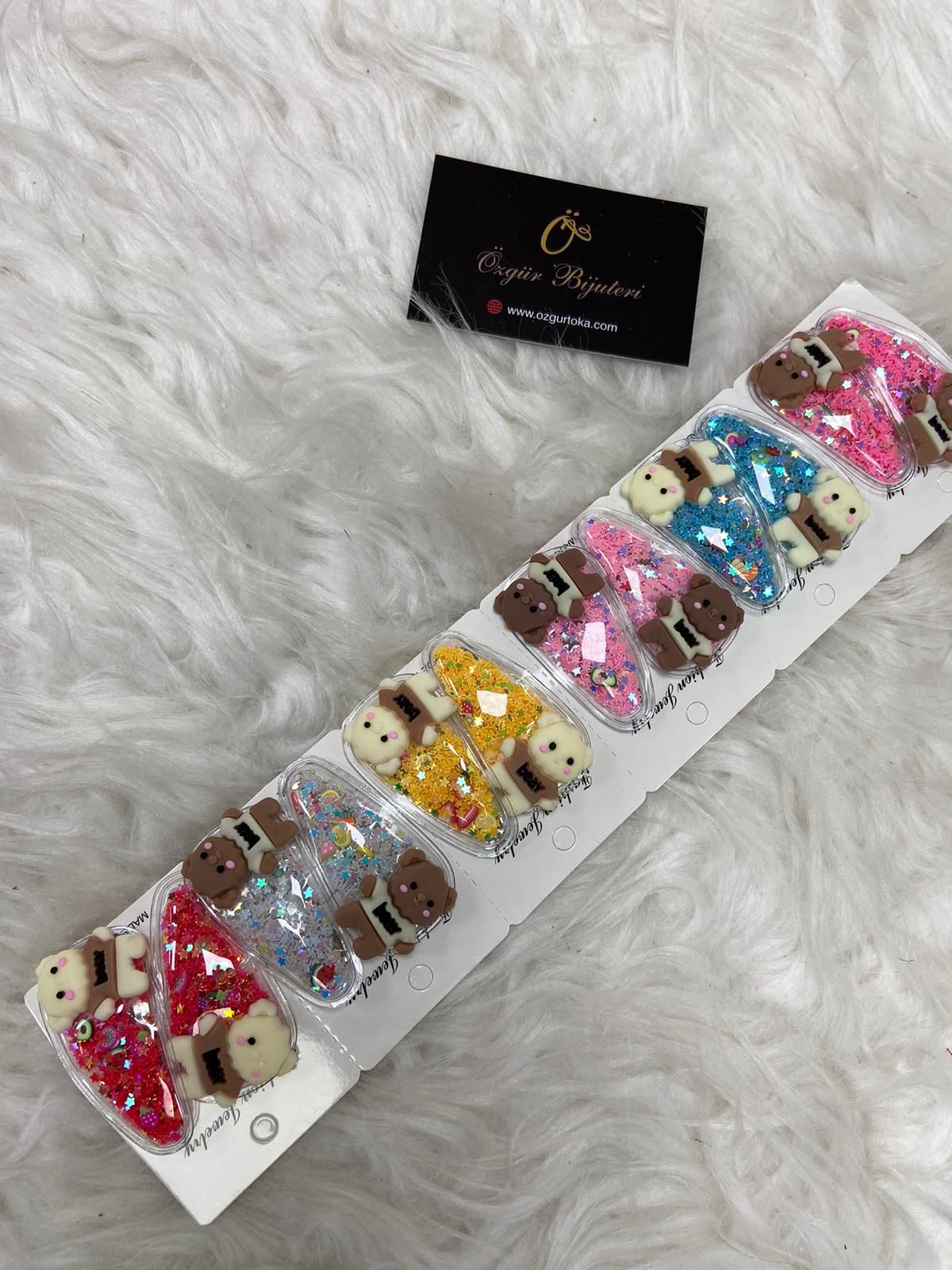 Figürlü Çıtçıt Toka 12Kart (Kart:15TL)