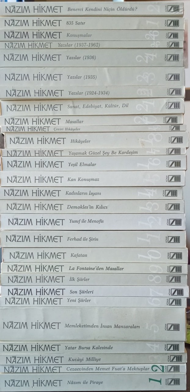 Nazım Hikmet´in Bütün Yapıtları ( 28 Kitap)