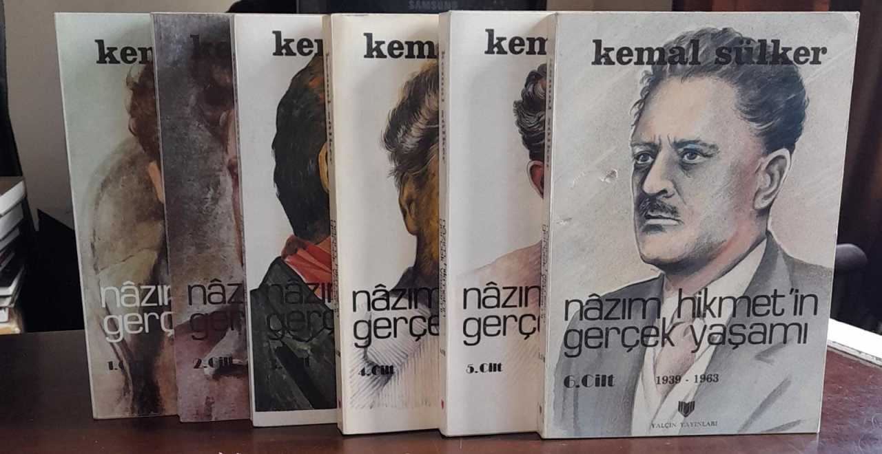 Nazım Hikmet'in Gerçek Yaşamı (Tam Set 6 Cilt)