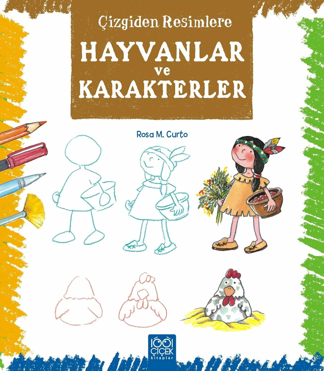 Çizgiden Resimlere - Hayvanlar ve Karakterler