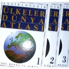 Ansiklopedik Ülkeler ve Dünya Atlası - 3 Cilt Takım