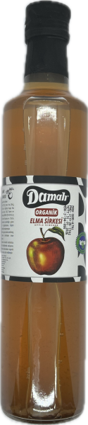 Organik Elma Sirkesi 500 Ml