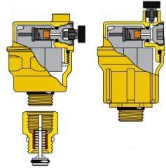 1/2 M Robocal Otomatik Purjör - CALEFFİ - 502640