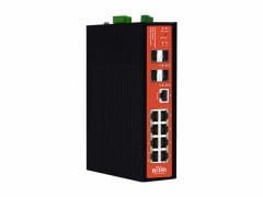 Wi-Tek WI-PMS312GF-I V2 8GE+4SFP L2 Managed Endüstiriyel PoE Switch