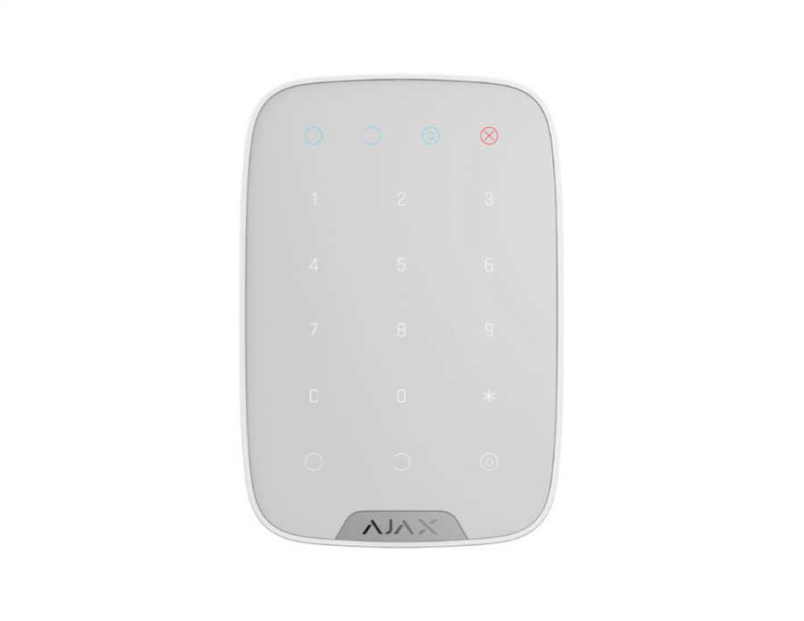 Ajax Keypad - Kablosuz Tuştakımı BEYAZ