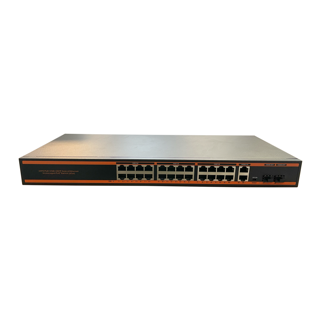 Coremax 24 Port Poe Switch 2 Uplink Gigabit + 2 SFP