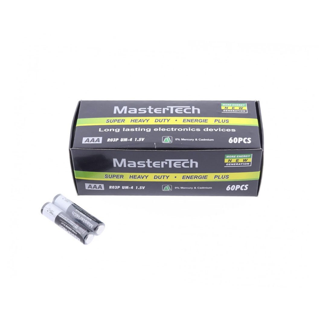 Mastertech AAA 1.5v İnce Kalem Pil 60'lı Paket
