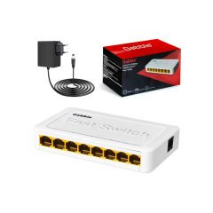 Gabble 8 Port 10/100Mbps Desktop Switch GS1008