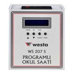 Westa WS-207S USB Girişli Akıllı Okul Zil Saati
