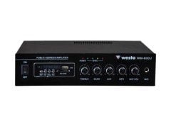 Westa WM-600U Hat Trafolu USB MP3 Girişli Power Mikser