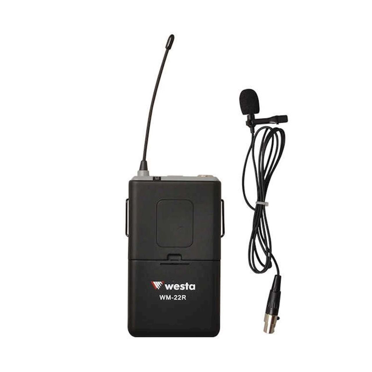 WESTA WM-22R UHF Tek Yaka Kablosuz (Telsiz) Mikrofon