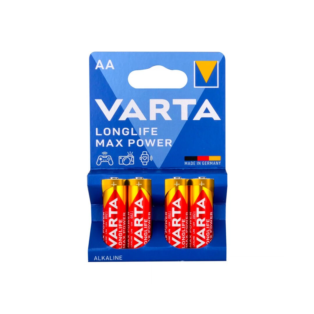 Varta 4706 Longlife Max Power AA Kalem Pil 4lü