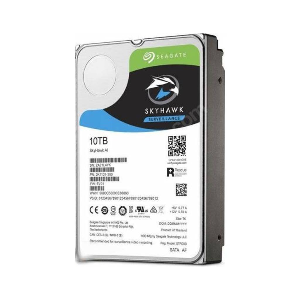 Seagate Skyhawk 10 TB 7/24 Güvenlik Harddiski