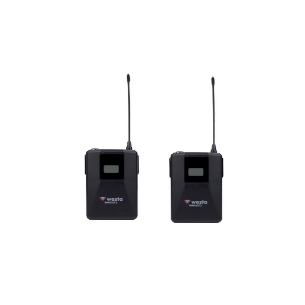 Westa WM-420T2 UHF Yaka Mikrafonu 3Pin Giriş