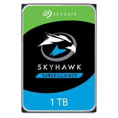 Seagate Skyhawk 1 TB 7/24 Güvenlik Harddiski ITH