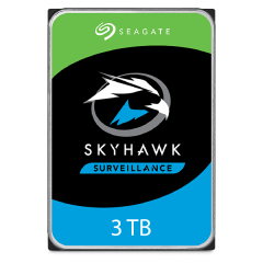 Seagate Skyhawk 3 TB 7/24 Güvenlik Harddiski ITH