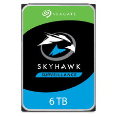 Seagate Skyhawk 6 TB 7/24 Güvenlik Harddiski ITH