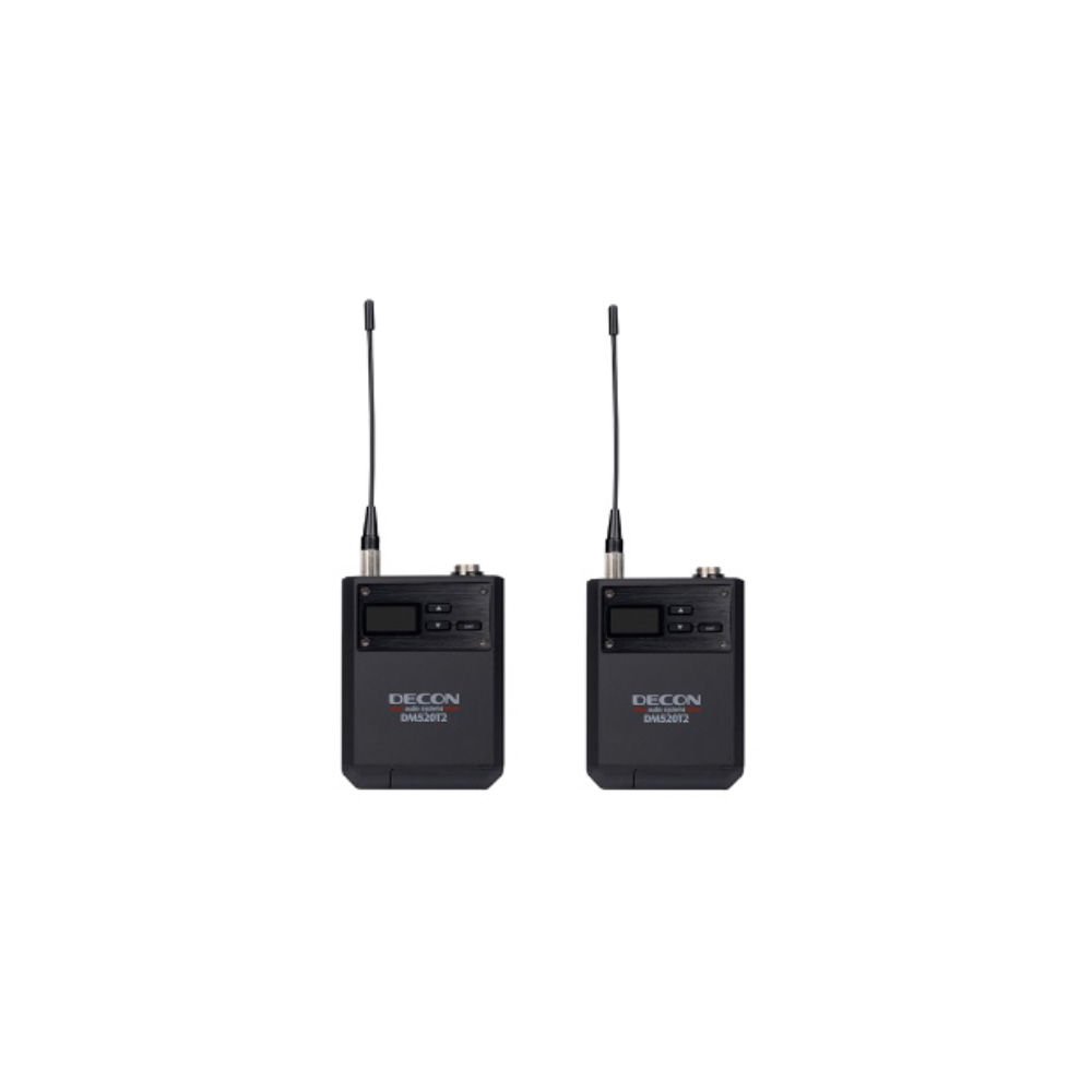 Decon DM-520T2 UHF Yaka Mikrafonu 3Pin Giriş