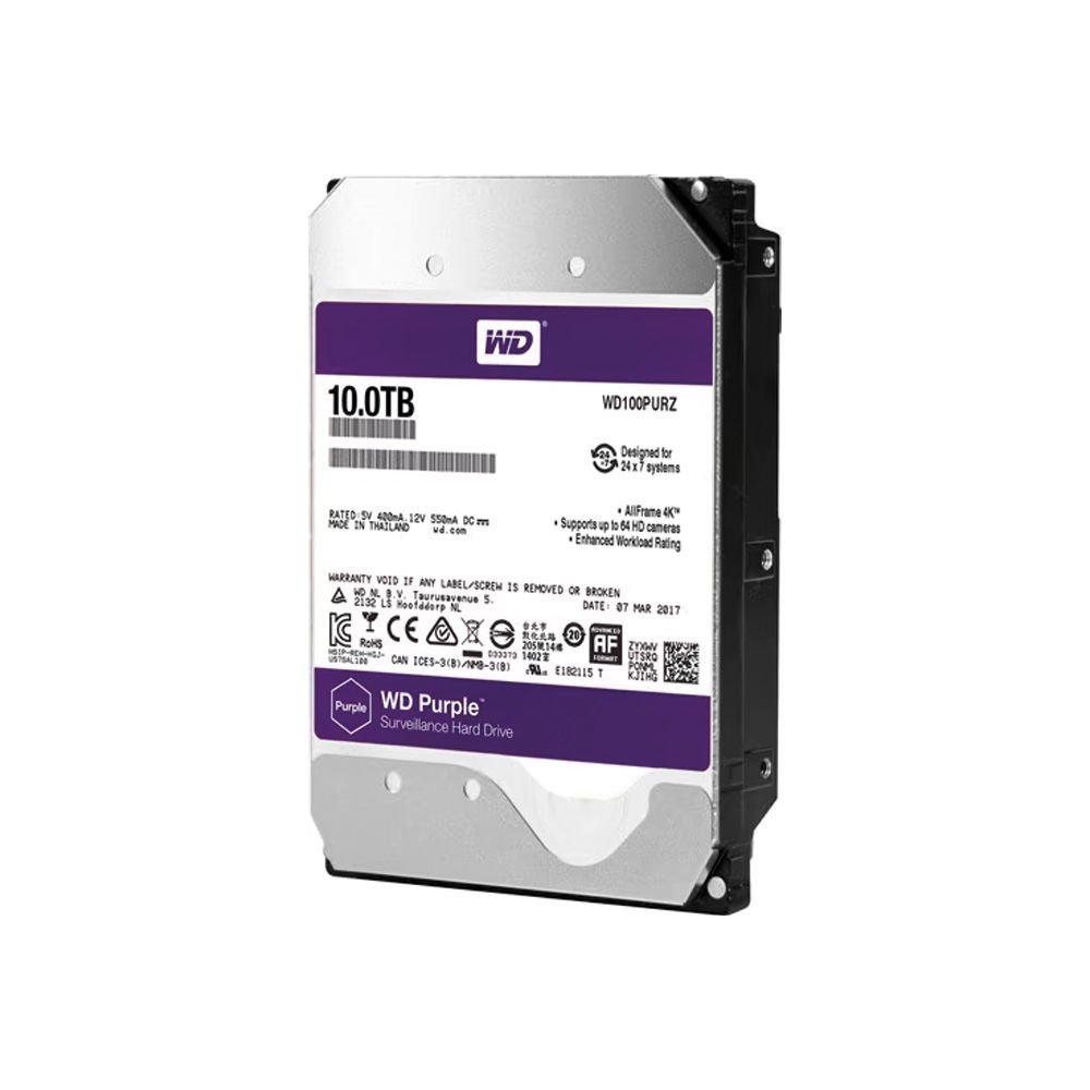 Western Digital Purple 10 TB Harddisk