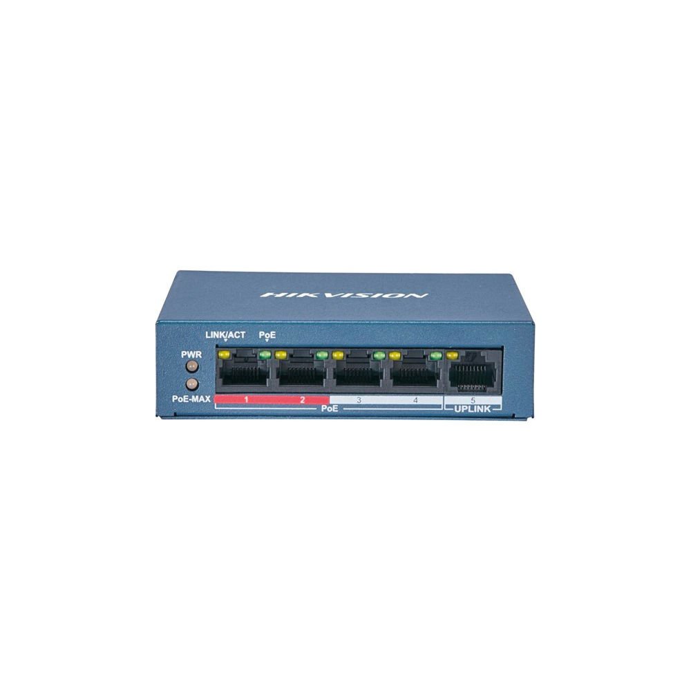 Hikvision DS-3E0106P-E/M 10/100 4 Port Poe Switch