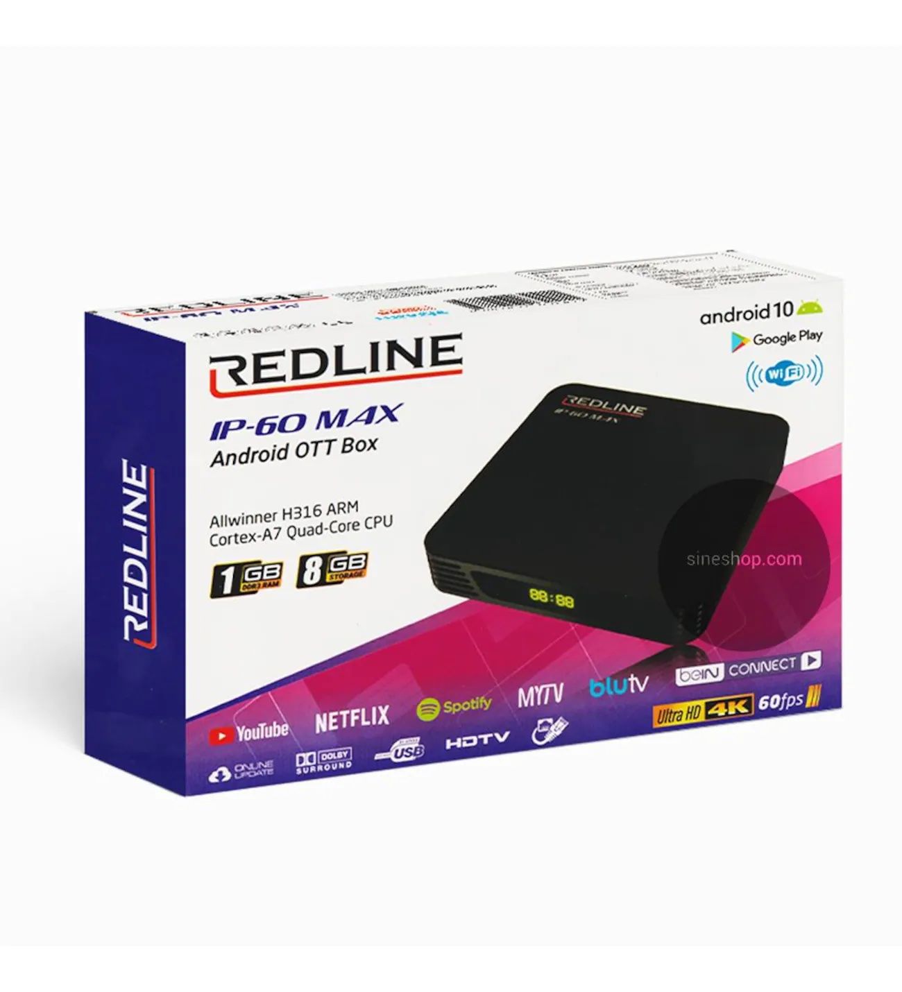 Redline IP-60 Max Android OTT Box