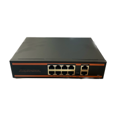 Coremax 8 Port 2 Uplink Poe Switch Megabit