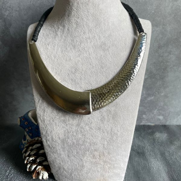 Rodyum Horn Kolye
