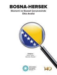 Bosna-Hersek Ekonomi ve Siyaset Çerçevesinde Ülke Analizi