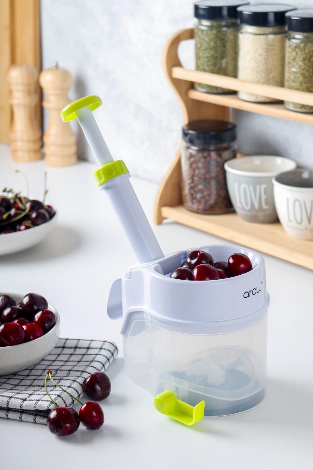 HOMENIVA Hamarat Zeytin Kiraz Vişne Çekirdek Çıkarıcı