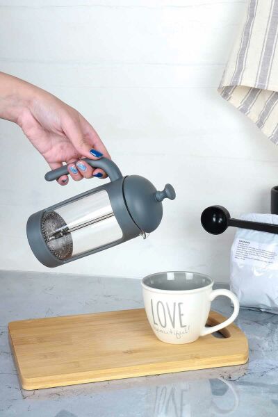 HOMENIVA Tohana French Press 350 ml Lacivert