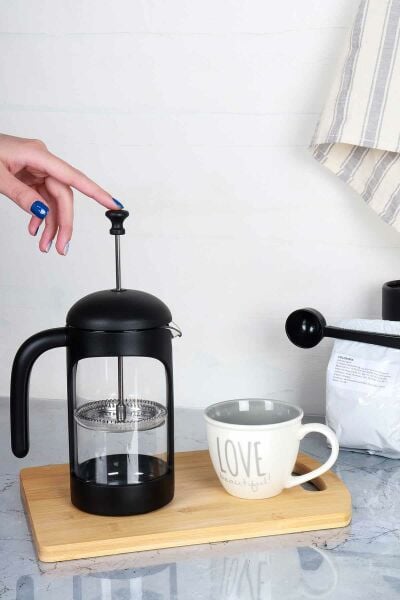 HOMENIVA Tohana French Press 600 ml Siyah