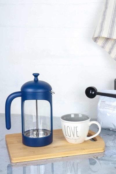 HOMENIVA Tohana French Press 600 ml Lacivert