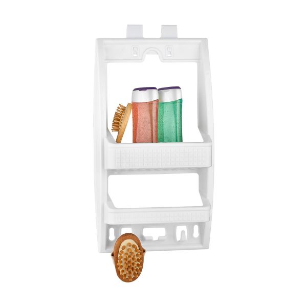 HOMENIVA 2 Katlı Banyo Rafı – Banyo Düzenleyici Raf
