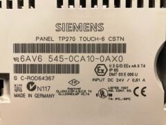 Sıemens Operator Panel - Hmı 6AV6 545-0CA10-0AX0