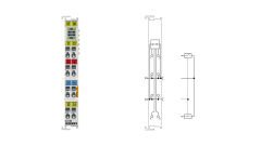 EL1124 BECKHOFF EtherCAT Terminal, 4 Kanal Dijital Input Modul