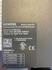 Siemens Sürücü 6SL3130-6TE21-6AA3