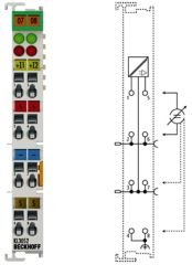 KL3052 BECKHOFF Bus Terminal, 2 Kanal Analog Input Modul