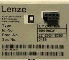 EMZ9371BB LENZE 9300 Inverter Keypad Operating Panel