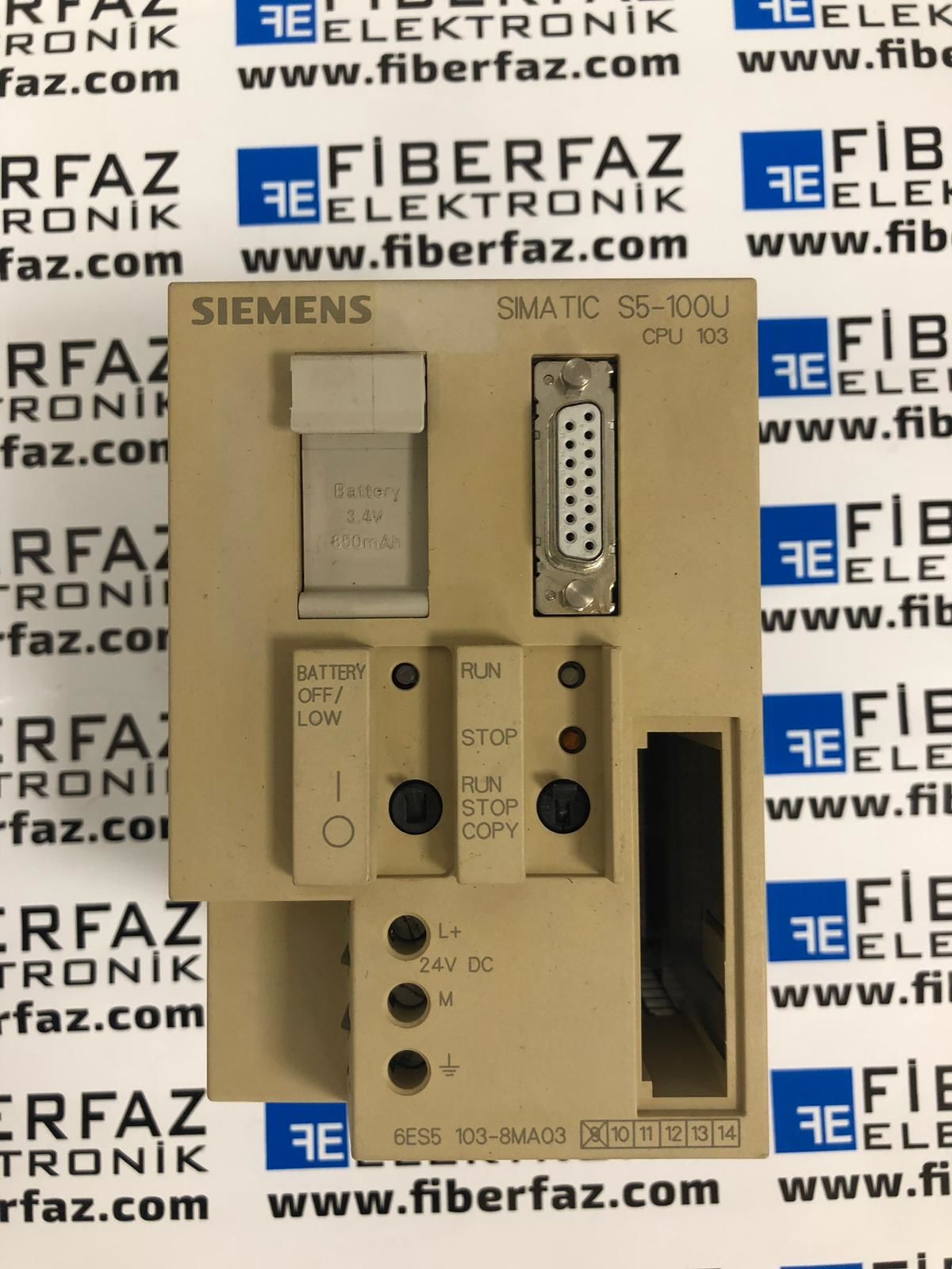 Sıemens Plc Sistem 6ES5 103-8MA03