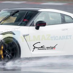 Nissan Nismo Logo Sport Mind Yan Kapı Far Kaput Oto Sticker 1 Adet