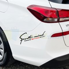 Hyundai Logo Sport Mind Far Oto Sticker Tampon Kaput Araba Etiket Araç Yapıştırma